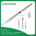 1ml Sterile Auto Disable Syringe Manufacturer